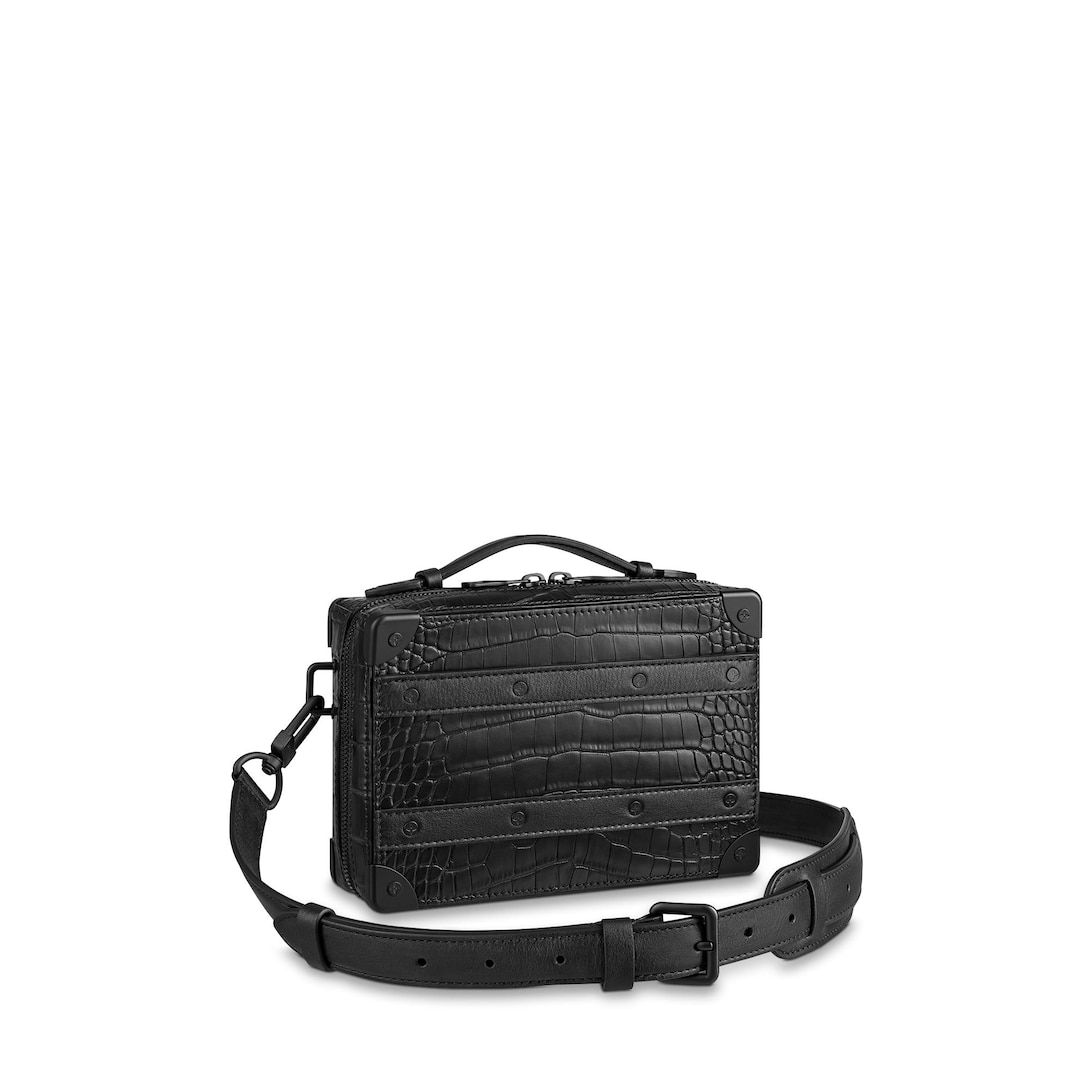 Louis vuitton discount trunk bag black